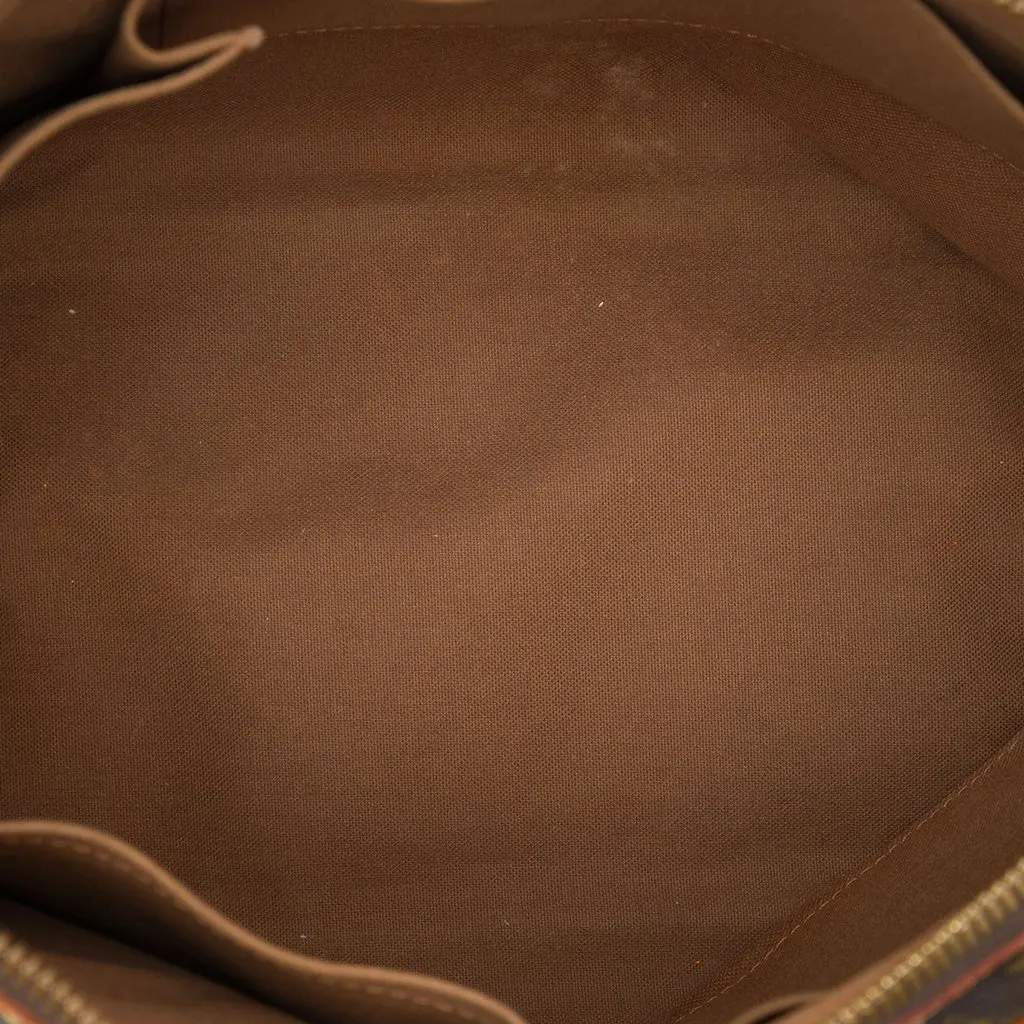 Louis Vuitton Monogram Palermo PM Brown Canvas Very good - Model View
