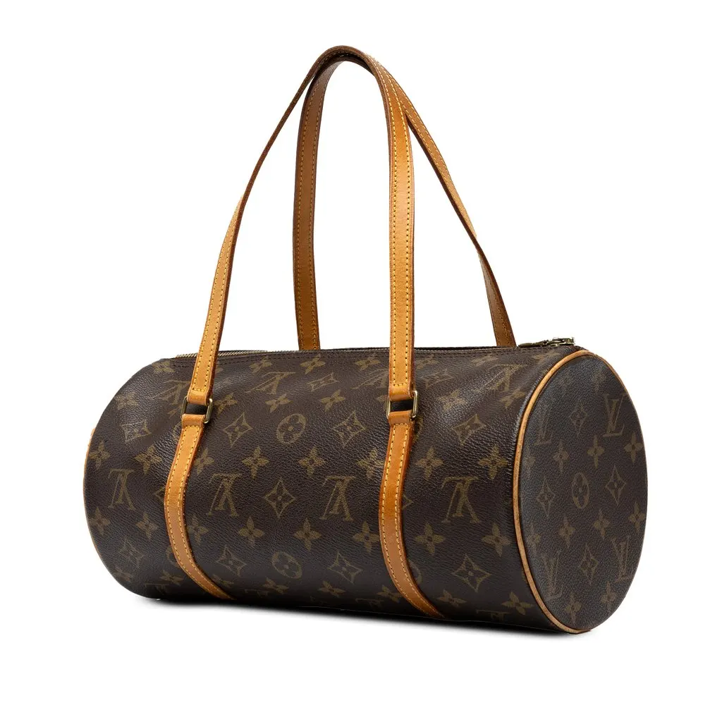 Louis Vuitton Monogram Papillon 30 Brown Canvas Good - Back View