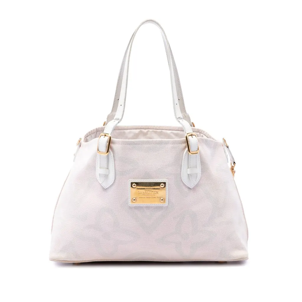 Louis Vuitton Monogram Tahitienne Cabas PM Pink Very good - Front View
