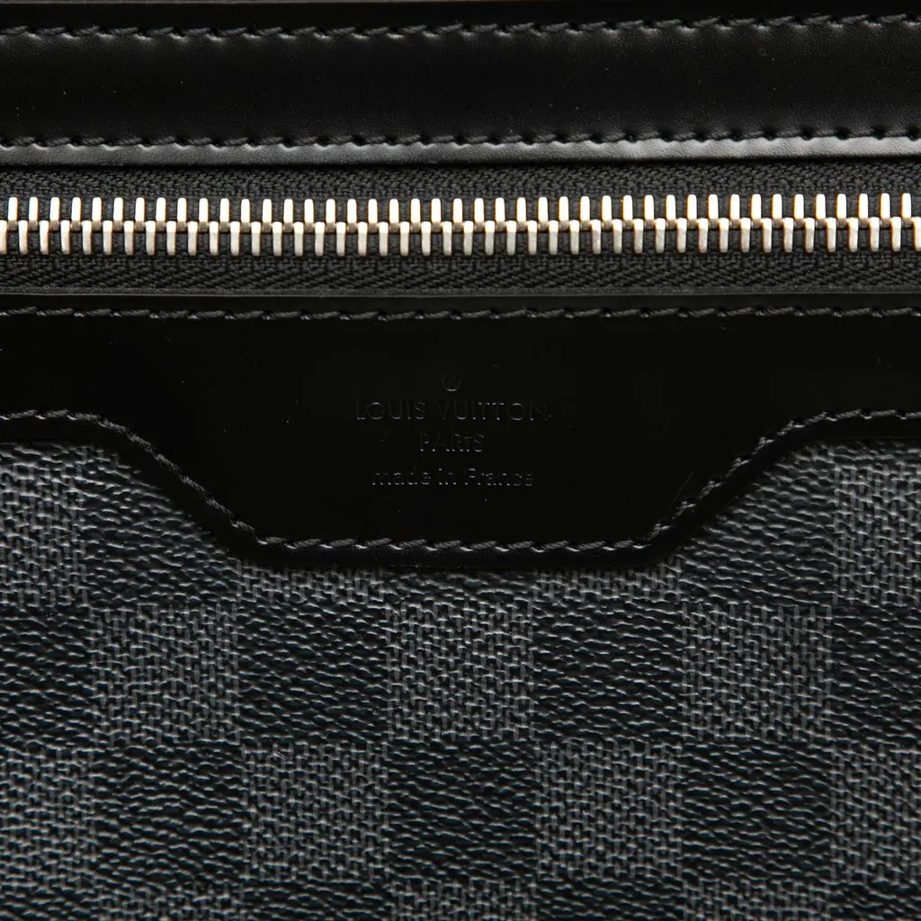 Louis Vuitton Damier Graphite Daniel MM Black Very good - Box View