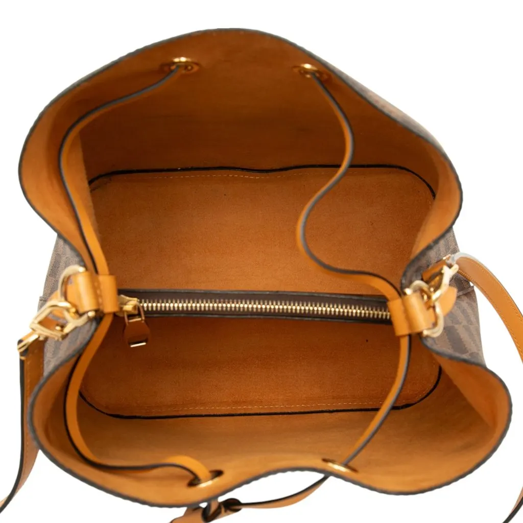 Louis Vuitton Damier Ebene Neonoe MM Brown Very good - Model View