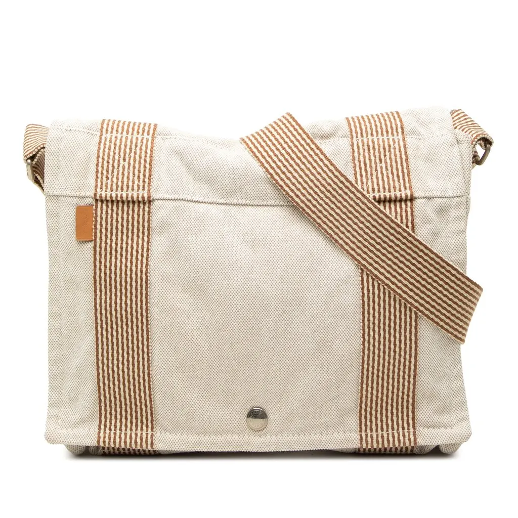 Hermès قماش Fourre Tout Besace MM