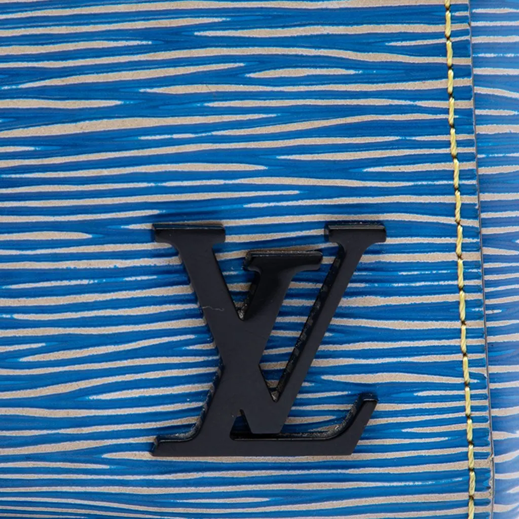 Louis Vuitton Epi Denim Cluny BB Blue Leather Very good - Box View