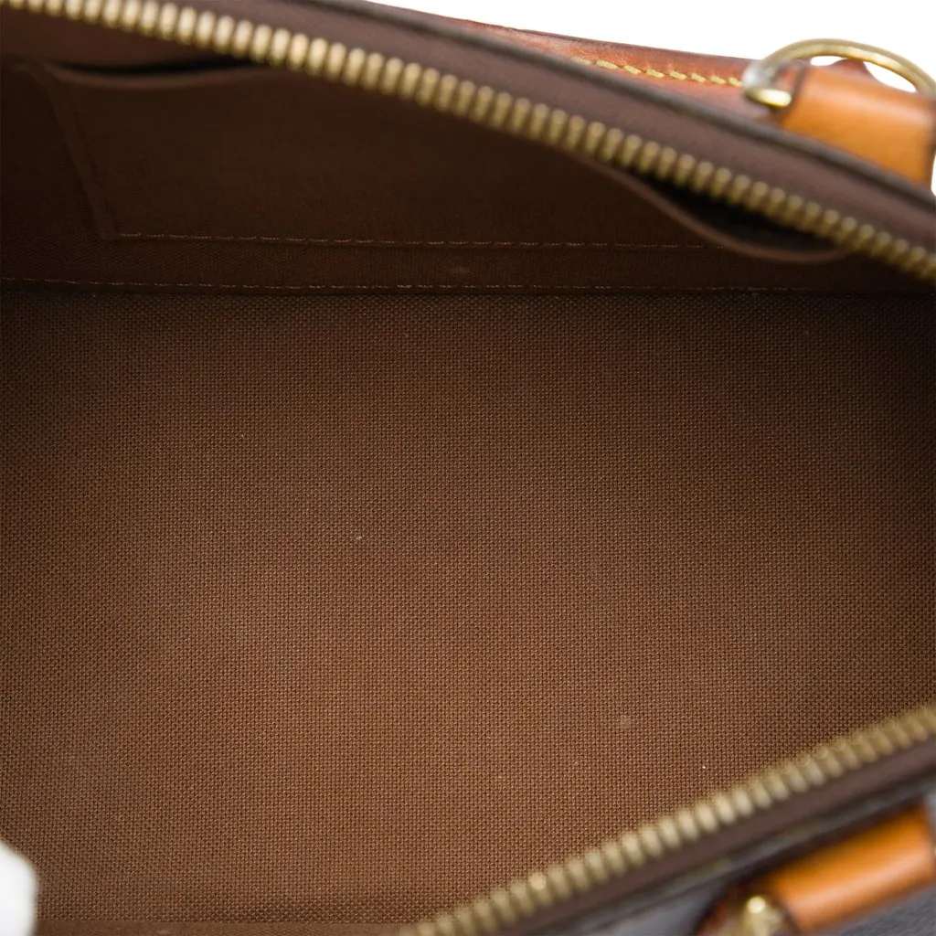 Louis Vuitton Monogram Alma BB Brown Very good - Model View