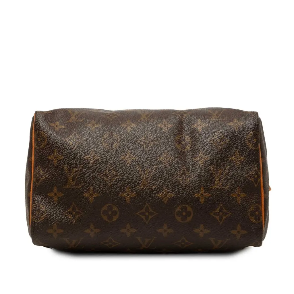 Louis Vuitton Monogram Speedy 25 Brown Canvas Good - Inside View