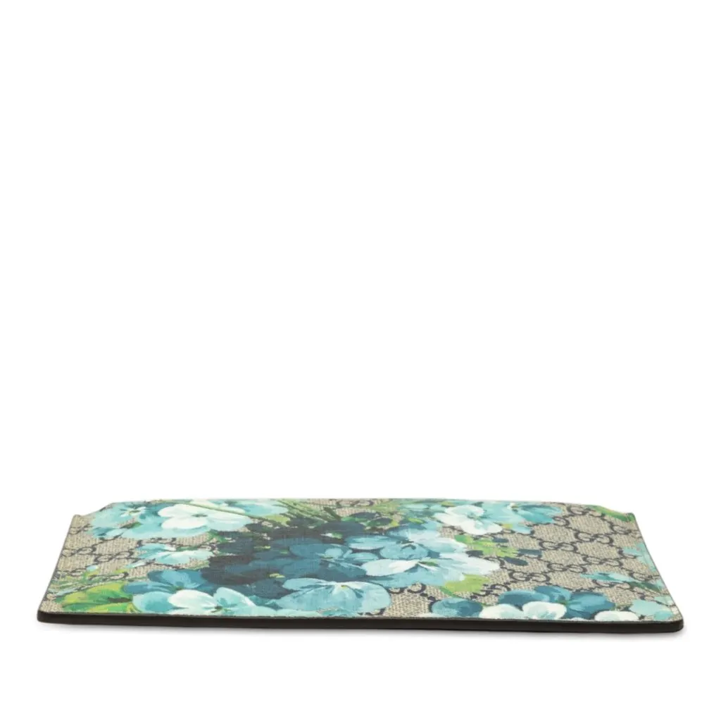 Gucci GG Supreme Blooms Clutch Beige Very good - Inside View