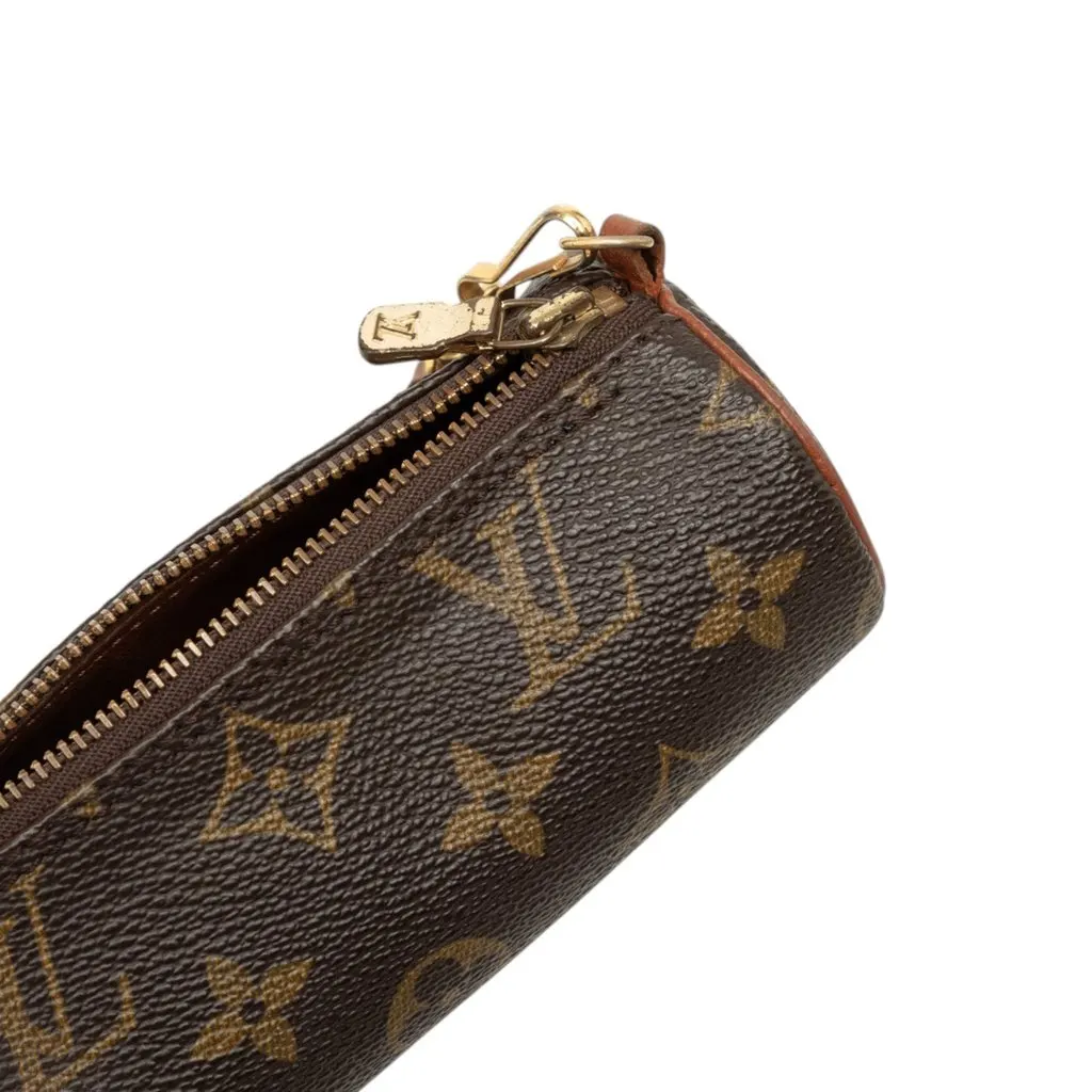 Louis Vuitton Monogram Papillon Pochette Brown Canvas Very good - Box View