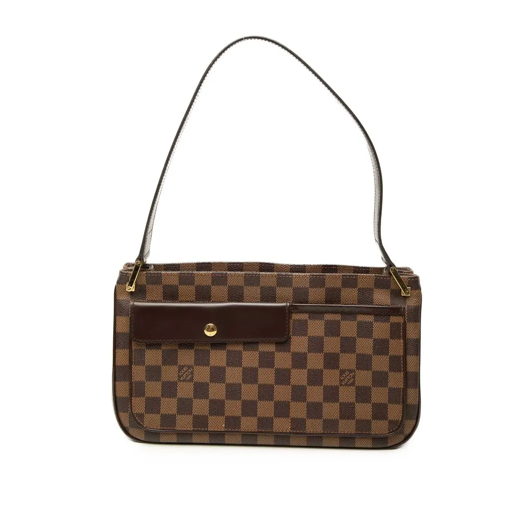 Louis Vuitton Damier Ebene Aubagne Brown Canvas Very good - Front View