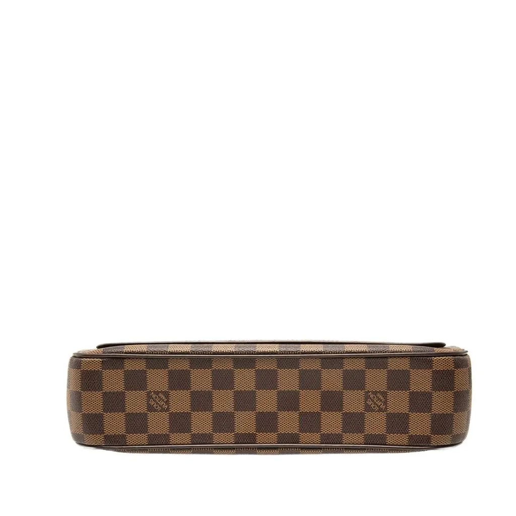 Louis Vuitton Damier Ebene Aubagne Brown Canvas Very good - Inside View