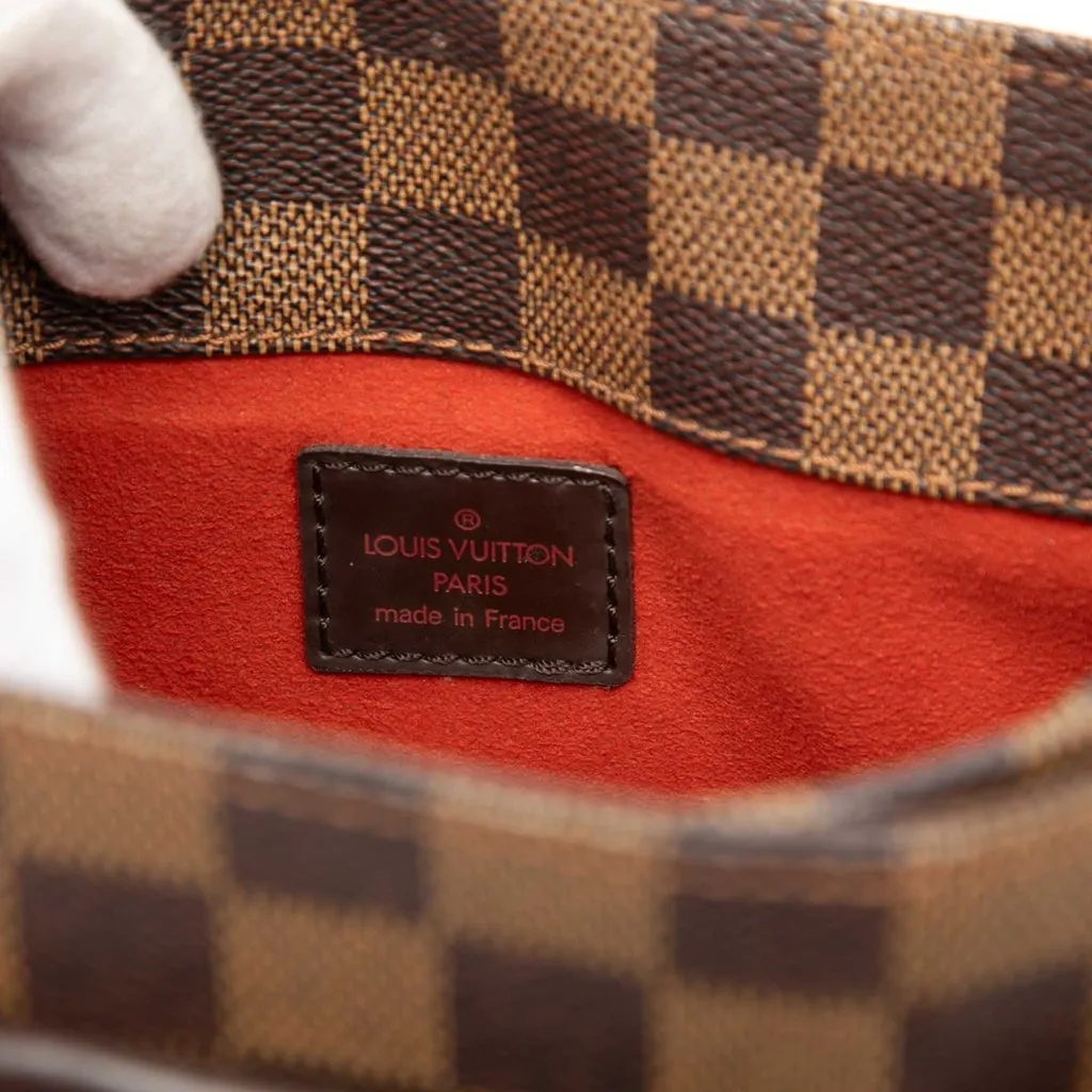 Louis Vuitton Damier Ebene Aubagne Brown Canvas Very good - Box View