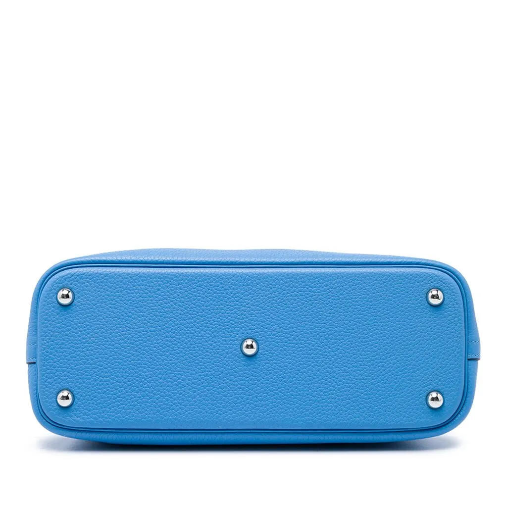 Hermès Clemence Bolide 31 Blue Leather Very good - Inside View