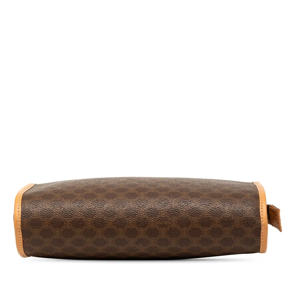 Celine Macadam Coated Canvas Clutch Brown Very good - Inside View