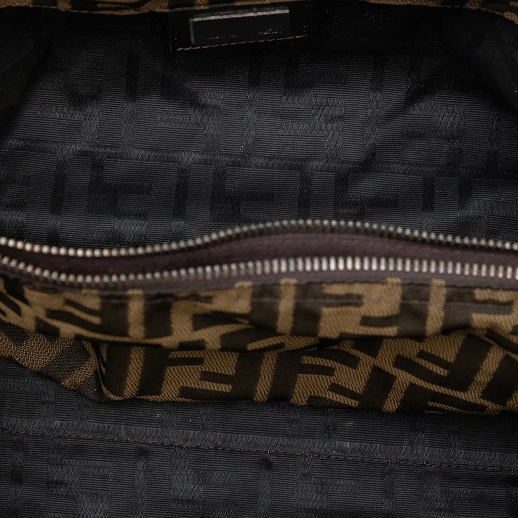 Fendi Zucca Canvas Tote Brown Very good - Model View