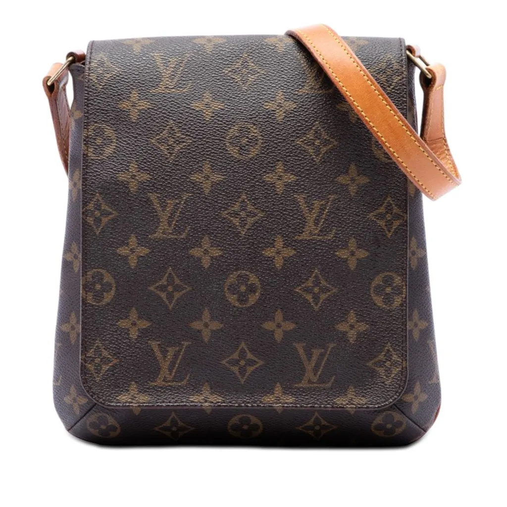 Louis Vuitton Monogram Musette Salsa PM Short Strap Brown Very good - Front View