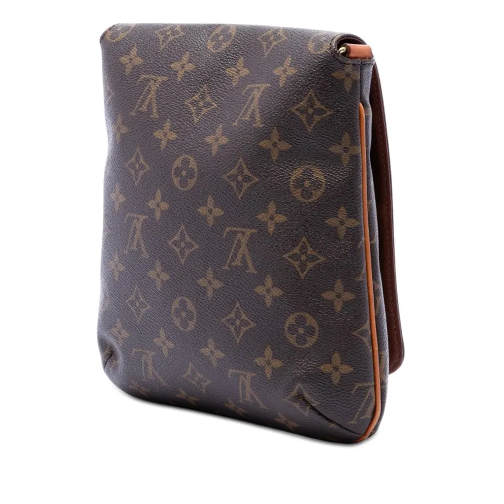 Louis Vuitton Monogram Musette Salsa PM Short Strap Brown Very good - Back View