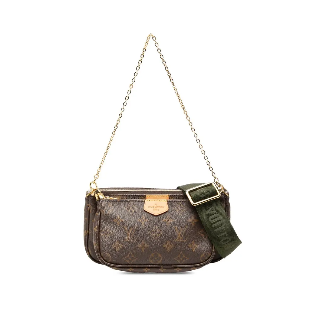 Louis Vuitton Monogram Multi Pochette Accessoires Brown Canvas Very good - Front View