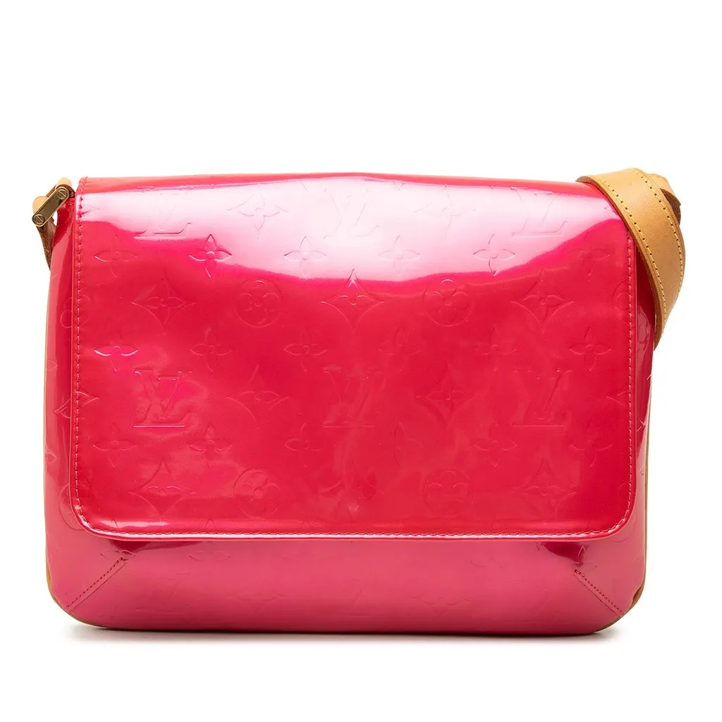 Louis Vuitton Monogram Vernis Thompson Street Pink Leather Very good - Front View
