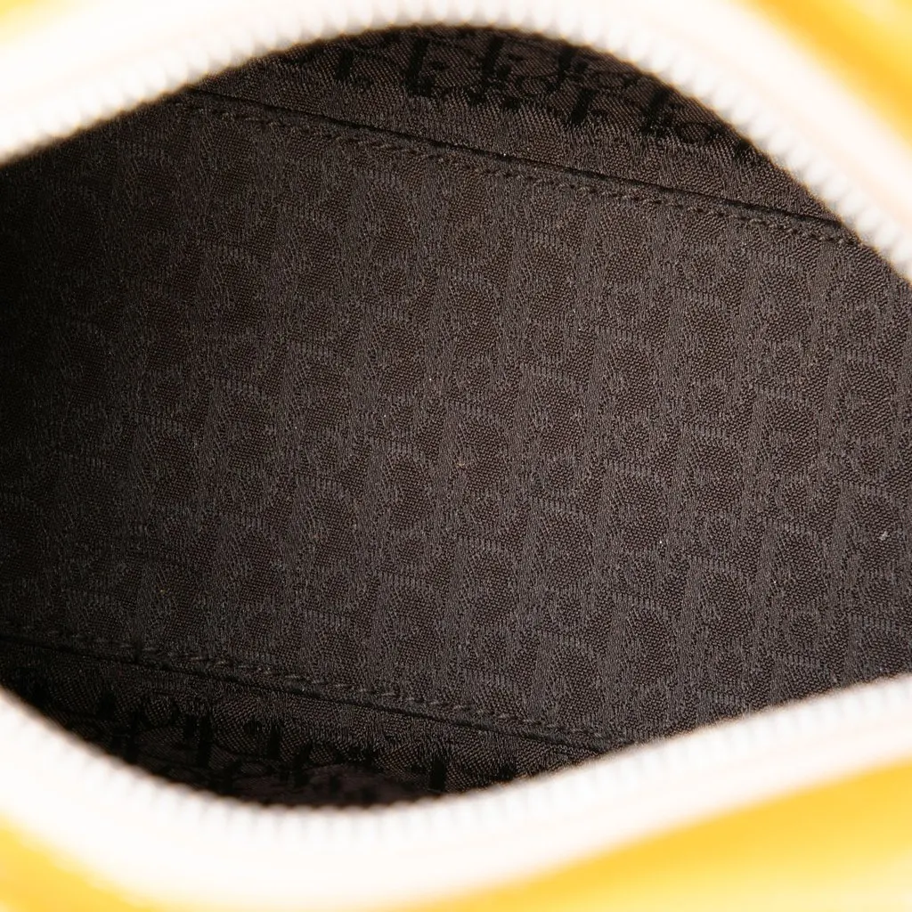 Dior Medium Patent Cannage Lady Dior Yellow Leather Very good - Model View