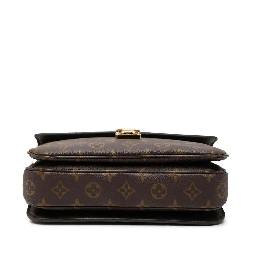 Louis Vuitton Monogram Pochette Metis Brown Very good - Inside View