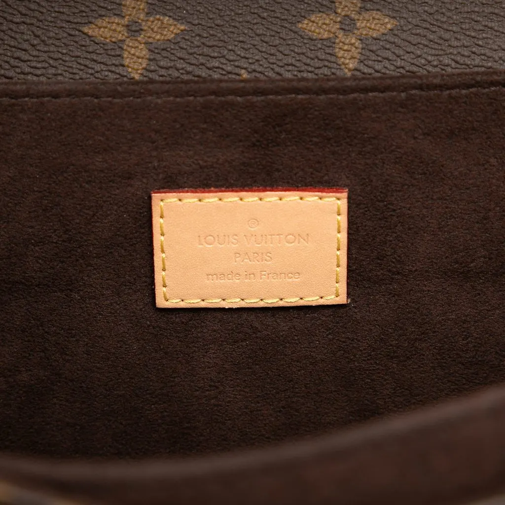 Louis Vuitton Monogram Pochette Metis Brown Very good - Box View