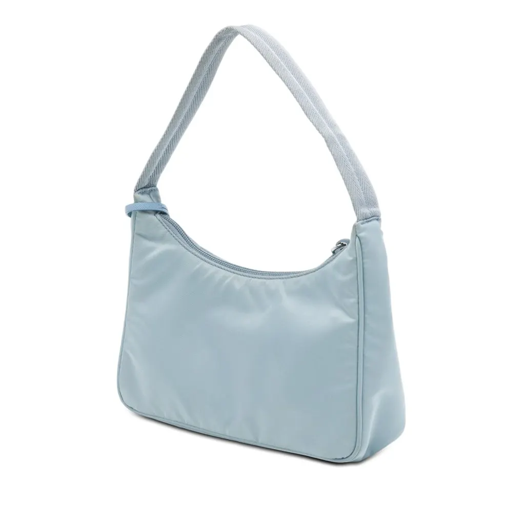 Prada Tessuto Re Edition 2000 Shoulder Bag Blue Very good - Back View