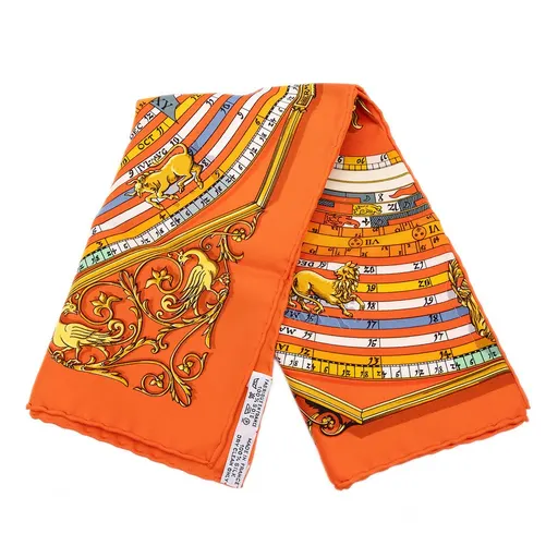 Hermès Dies et Hore Silk Scarf 45