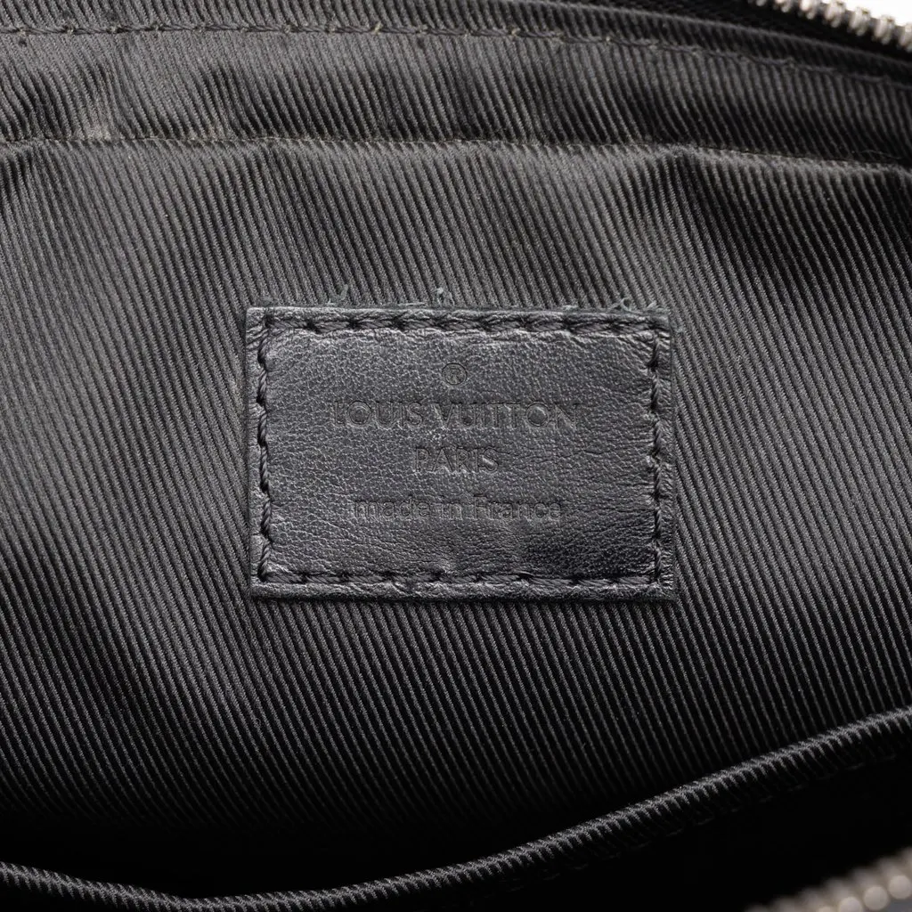 Louis Vuitton Monogram Eclipse Reverse Trio Messenger Black Canvas Good - Box View