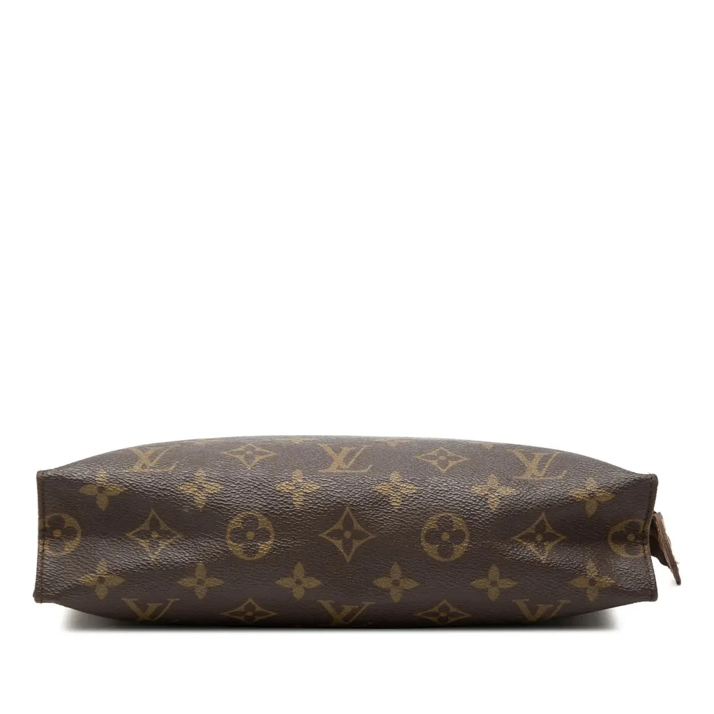 Louis Vuitton Monogram Toiletry Pouch 26 Brown Canvas Good - Inside View