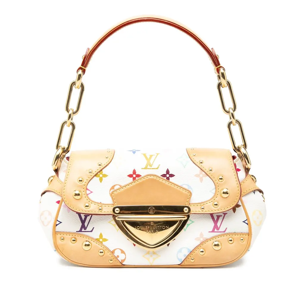 Louis Vuitton Monogram Multicolore Marilyn White Very good - Front View