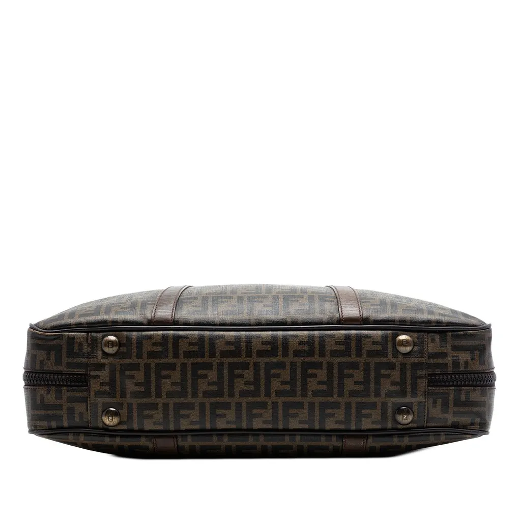 Fendi Zucca Coated Canvas Suitcase Brown Very good - Inside View
