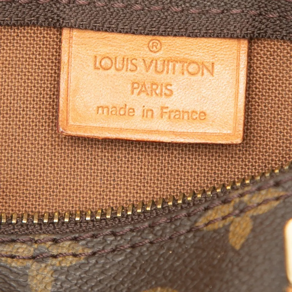Louis Vuitton Monogram Nano Speedy Brown Canvas Good - Box View