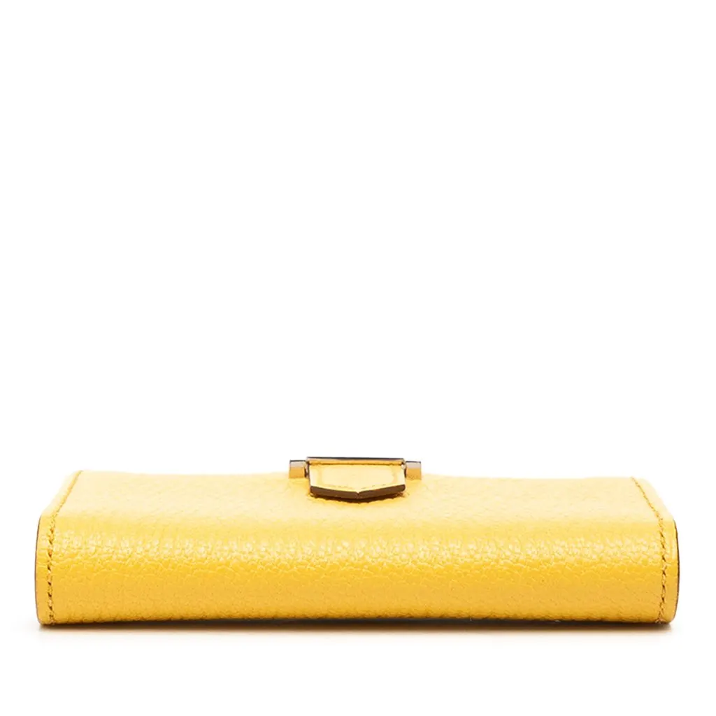 Hermès Chevre Mysore Bearn Card Holder Yellow Leather Very good - Inside View