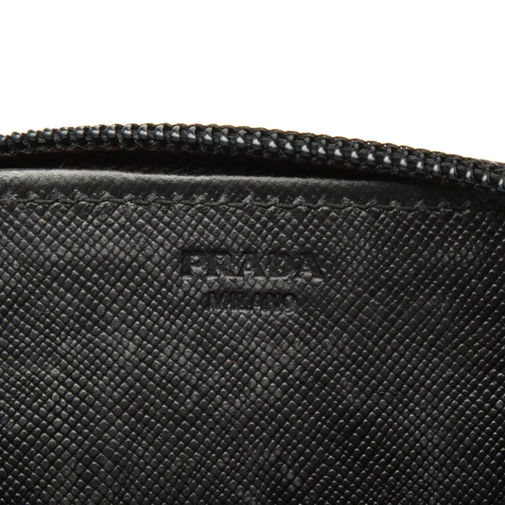 Prada Tessuto Coin Pouch Black Very good - Box View