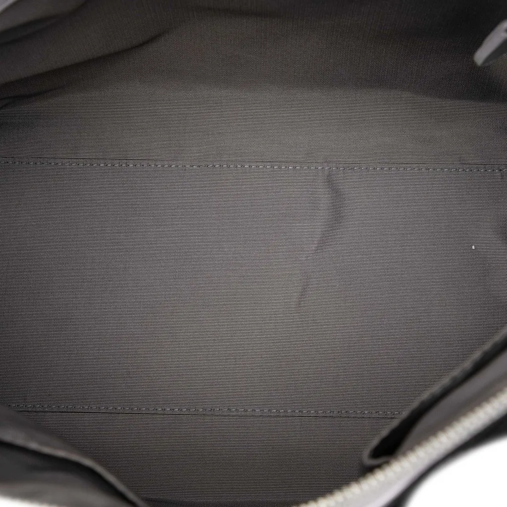 Dior Medium Lambskin Cannage Polochon Granville Satchel Grey Leather Very good - Model View