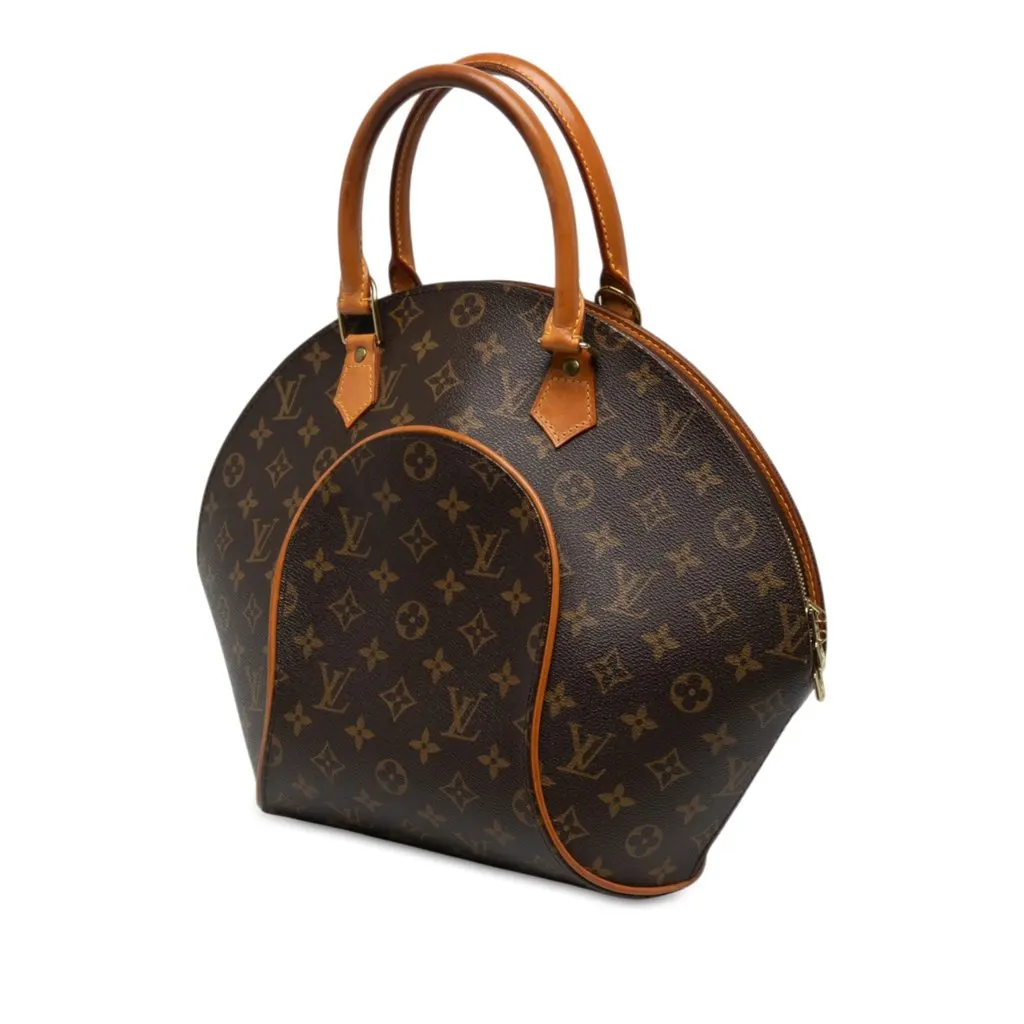 Louis Vuitton Monogram Ellipse MM Brown Canvas Good - Back View