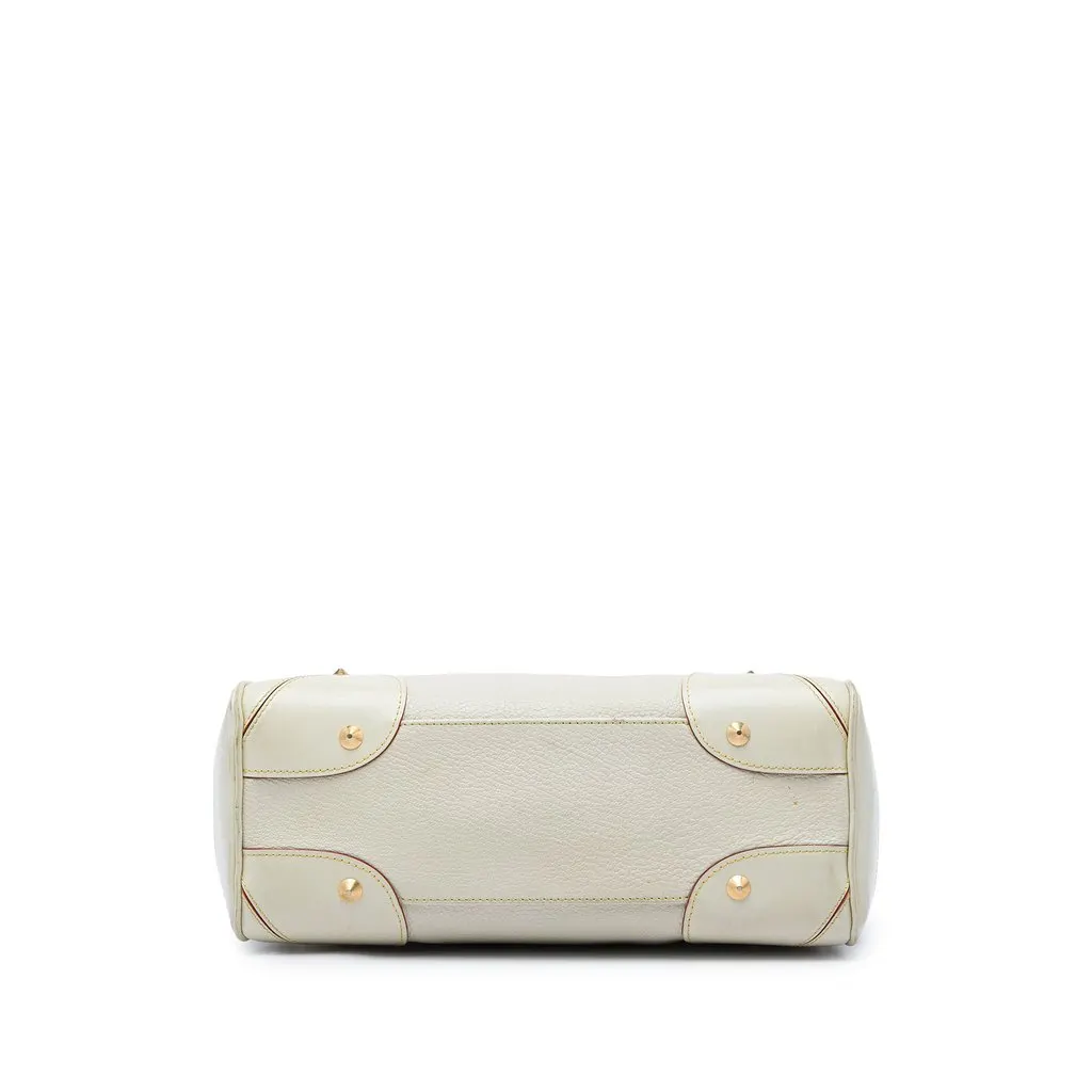 Louis Vuitton Suhali Le Majestueux White Leather Very good - Inside View