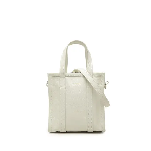 Balenciaga Lambskin Bazar Shopper Satchel XXS