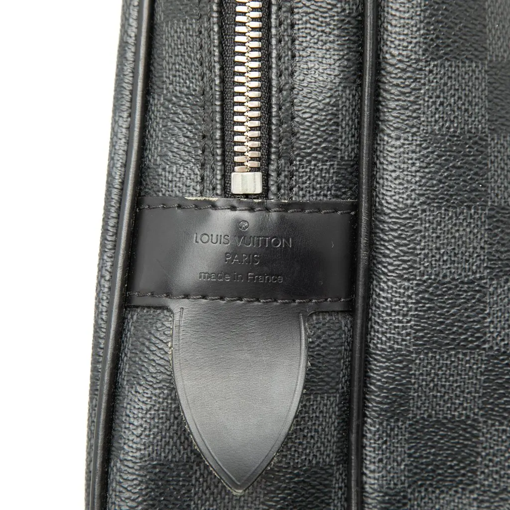 Louis Vuitton Damier Graphite Porte Documents Voyage PM Black Very good - Box View