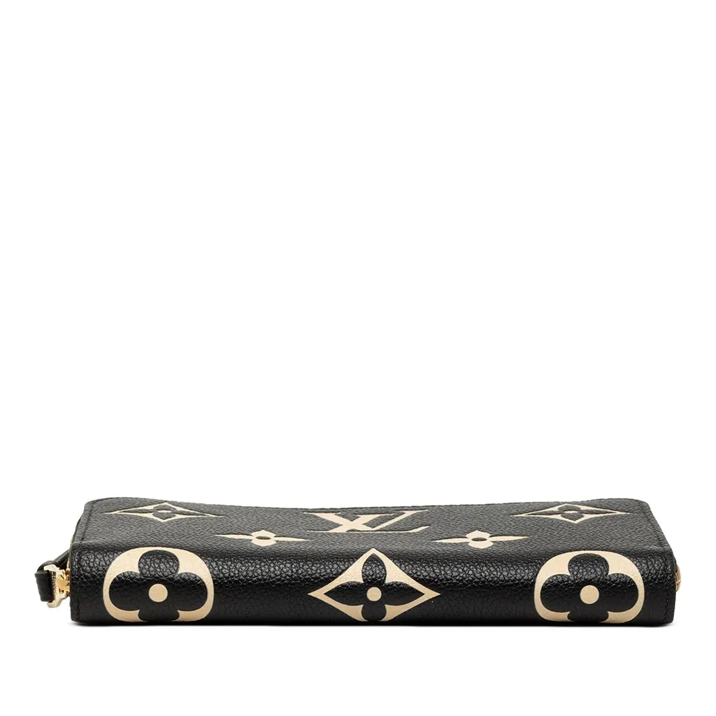 Louis Vuitton Bicolor Monogram Empreinte Giant Zippy Wallet Black Leather Very good - Inside View