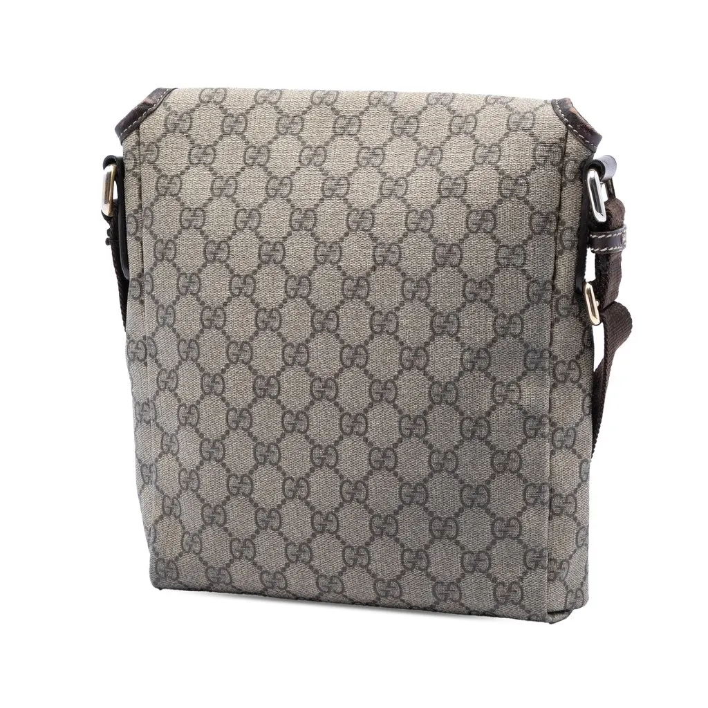 Gucci GG Supreme Crossbody Beige Very good - Back View