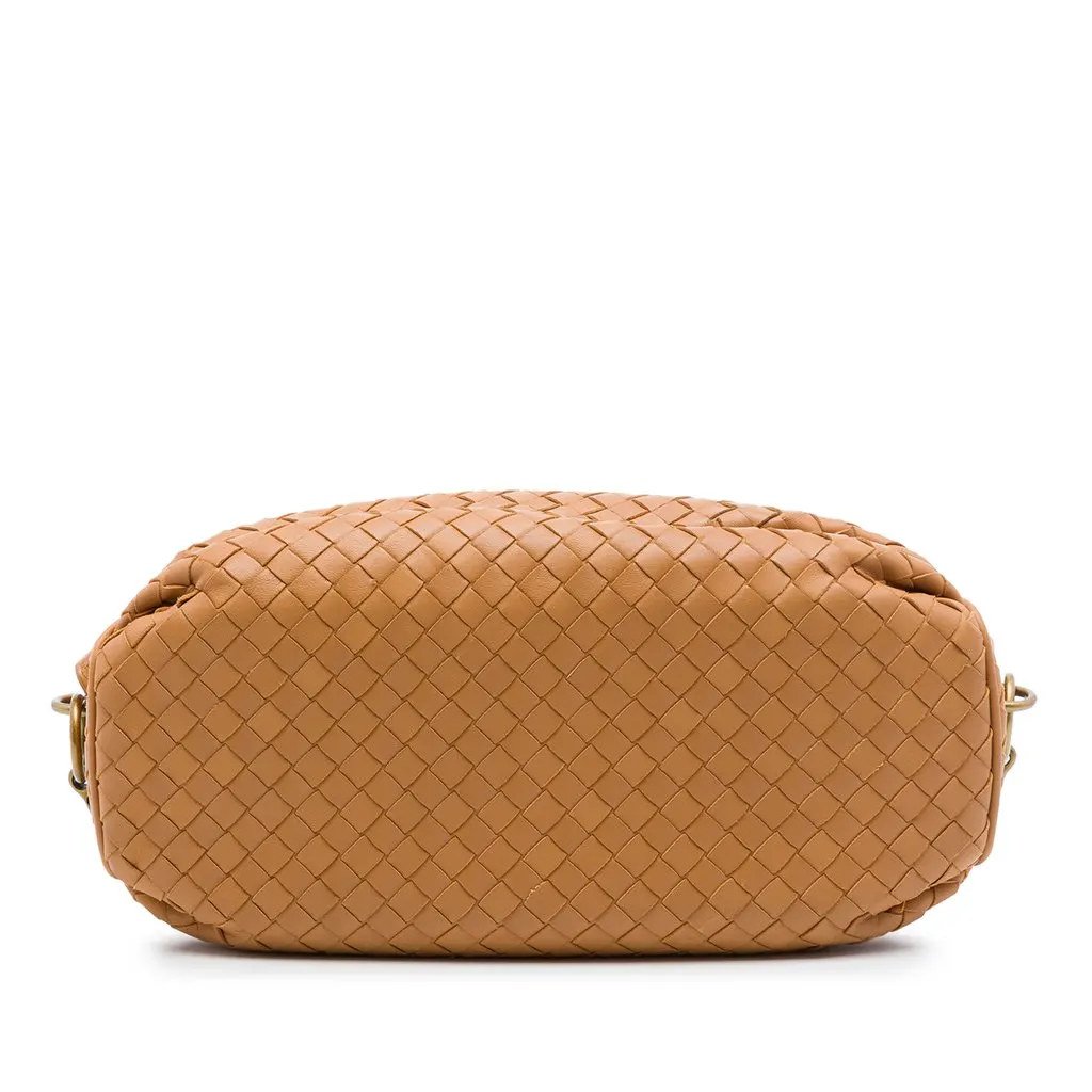 Bottega Veneta Nappa Intrecciato Crossbody Brown Leather Very good - Inside View