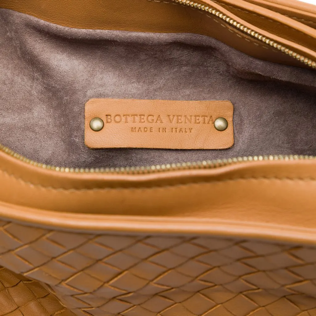 Bottega Veneta Nappa Intrecciato Crossbody Brown Leather Very good - Box View
