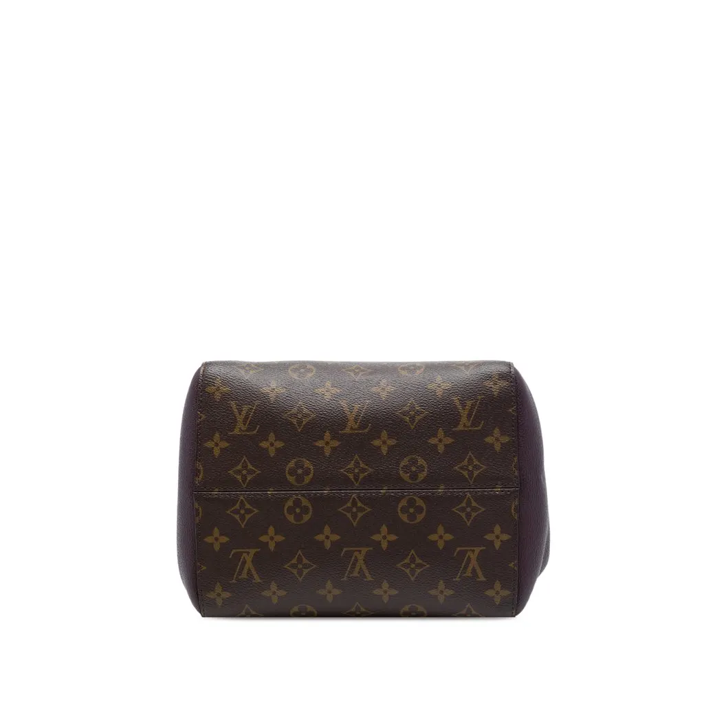 Louis Vuitton Monogram Fold Tote MM Brown Very good - Inside View