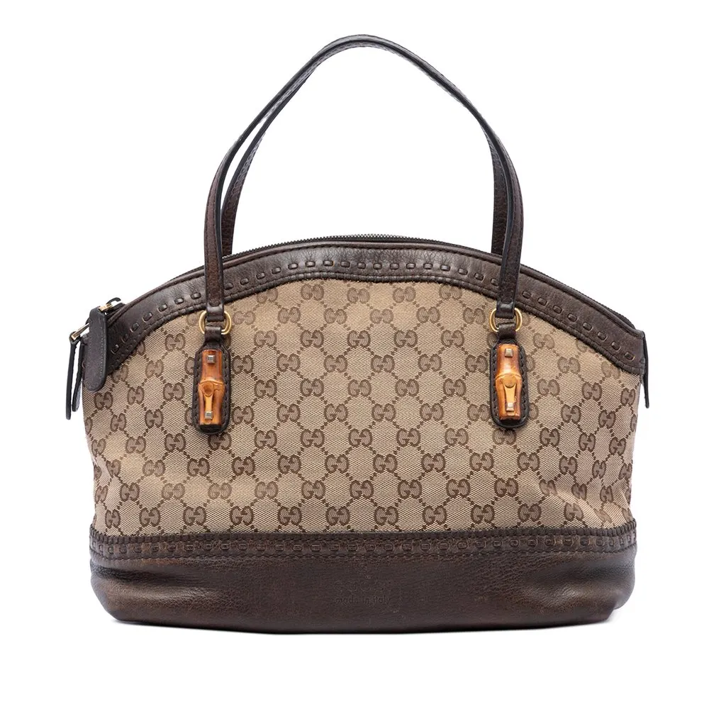 Gucci GG Canvas Laidback Crafty Handbag