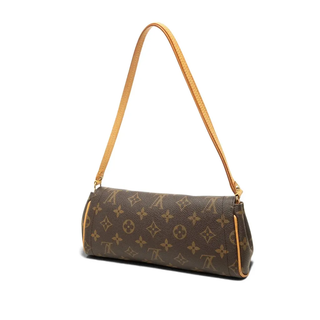 Louis Vuitton Monogram Pochette Beverly Brown Canvas Very good - Back View