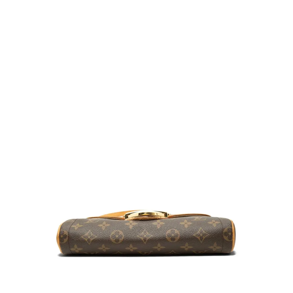 Louis Vuitton Monogram Pochette Beverly Brown Canvas Very good - Inside View