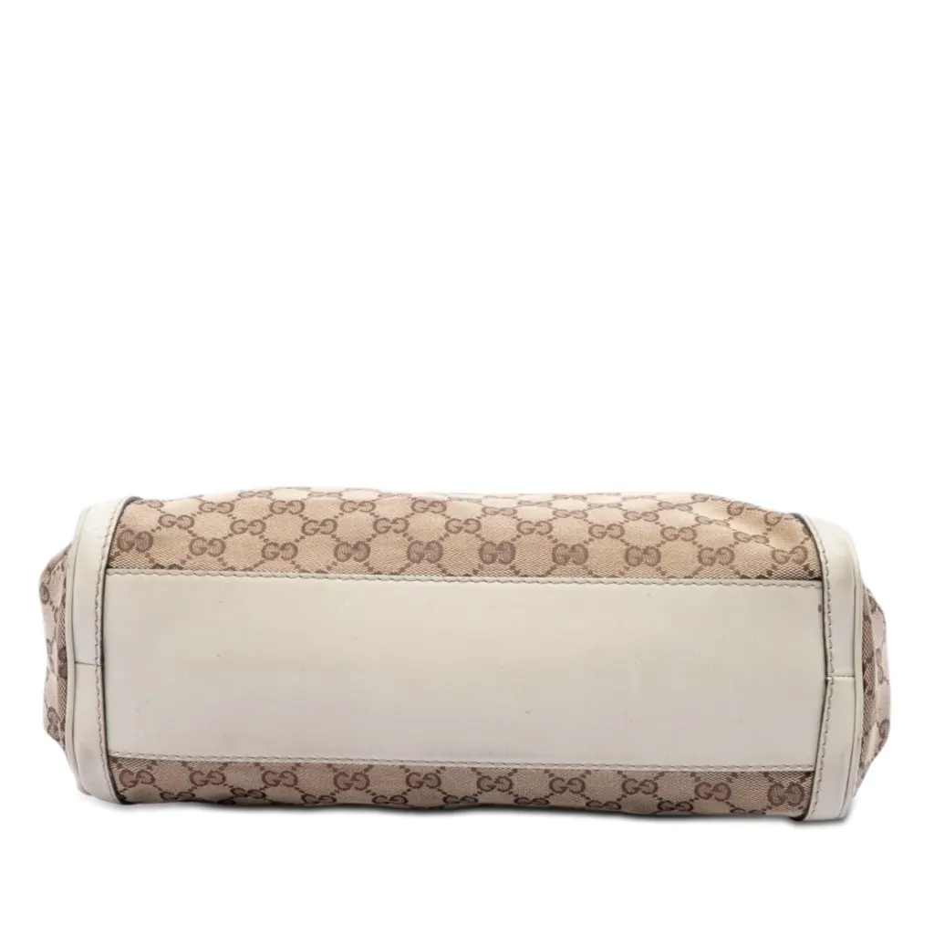 Gucci GG Canvas Scarlett Handbag Beige Very good - Inside View