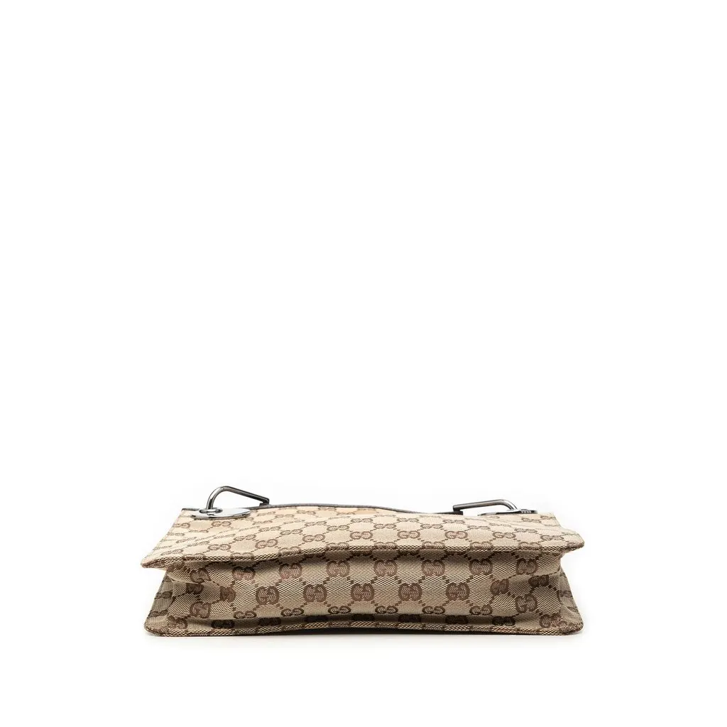 Gucci GG Canvas Eclipse Crossbody Beige Canvas Very good - Inside View
