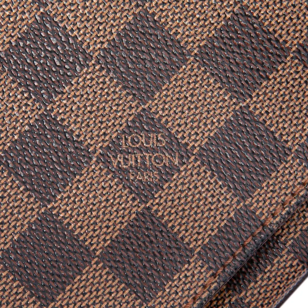 Louis Vuitton Damier Ebene Musette Tango Long Strap Brown Very good - Box View