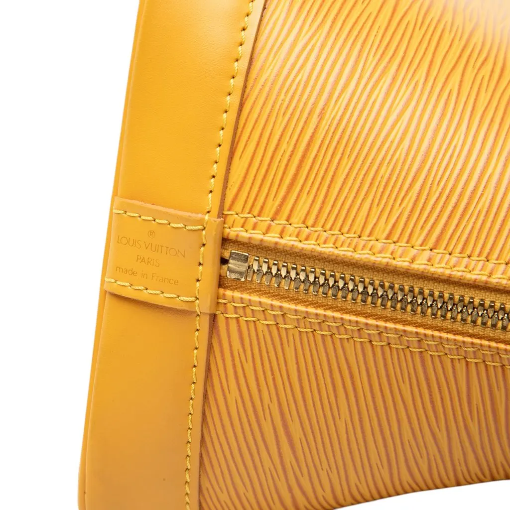 Louis Vuitton Epi Alma PM Yellow Leather Very good - Box View